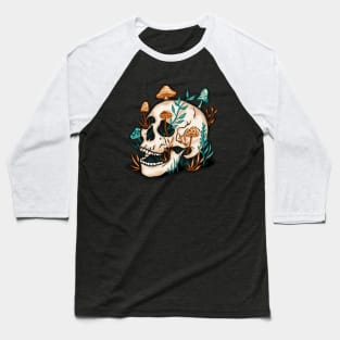 Mushroom Skull Baseball T-Shirt